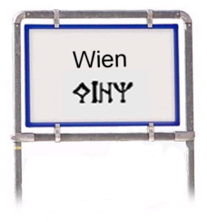 Wien - Runen nach Tolkien
